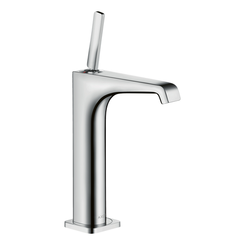 AXOR Citterio E Single Pin Handle Basin Mixer Faucet 190 with Open Waste Set from Brandt in Chrome finish