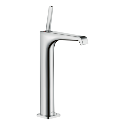 AXOR Citterio E Single Pin Handle Basin Mixer Faucet 250 with Open Waste Set from Brandt in Chrome finish