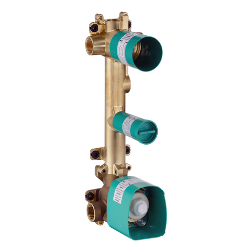 AXOR Citterio E Basic Set for Thermostat Module 380/120 with 2 Outlets from Brandt