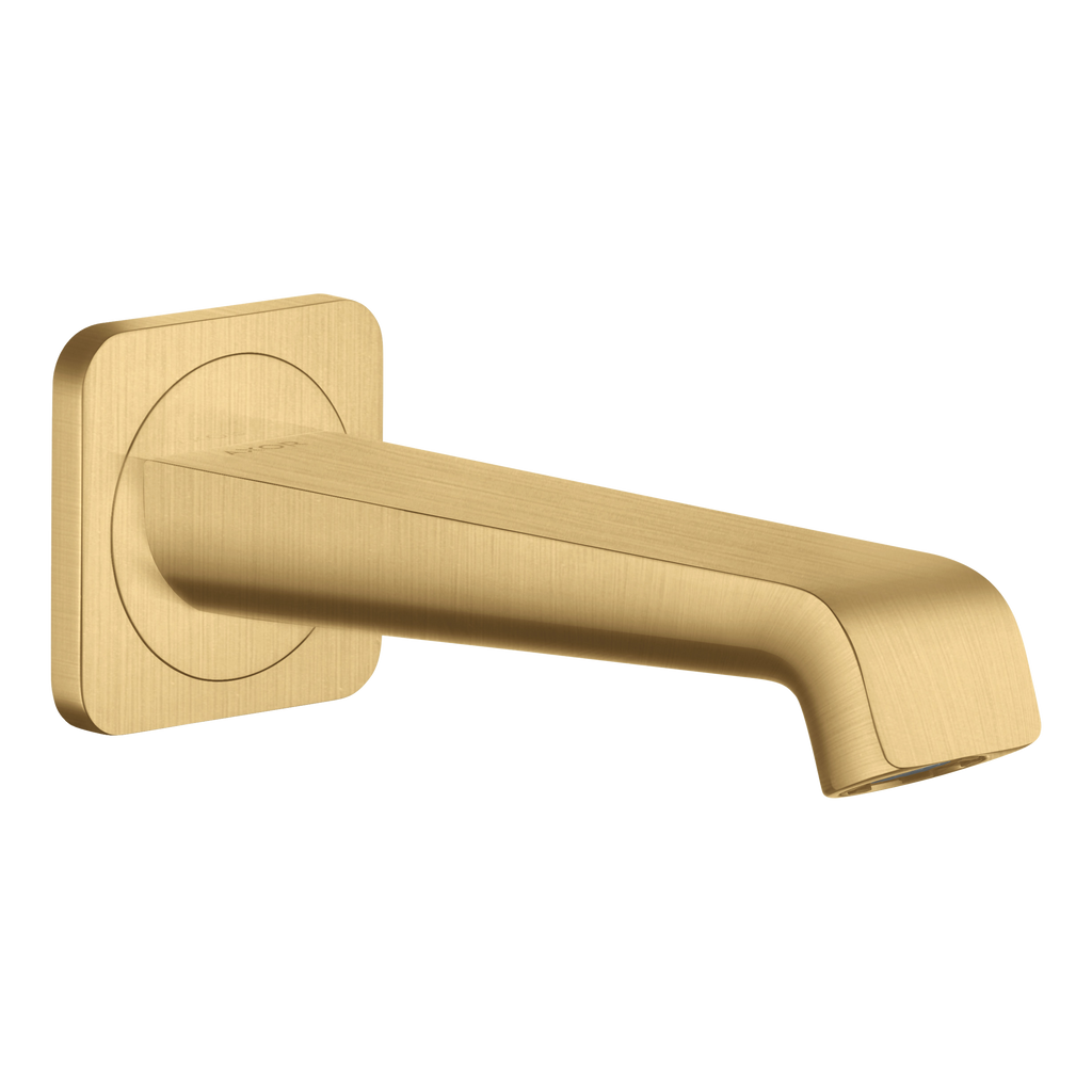 AXOR Citterio E Bathtub Spout from Brandt in Brushed Gold Optic finish