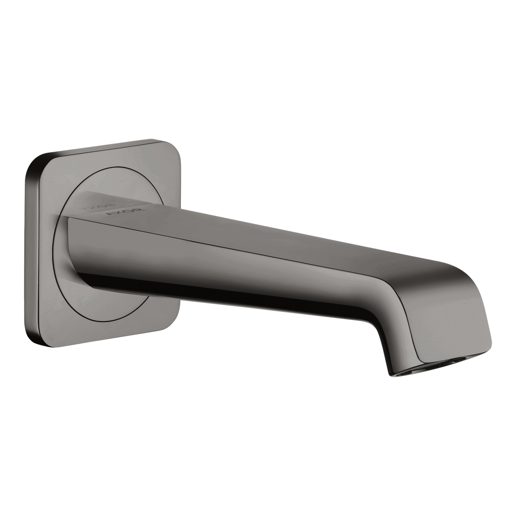 AXOR Citterio E Bathtub Spout from Brandt in Polished Black Chrome finish