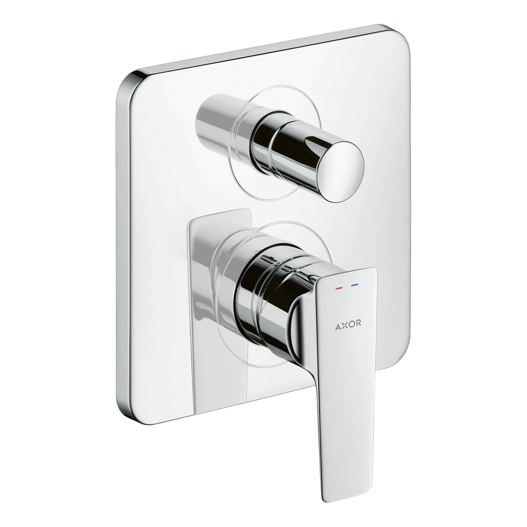 AXOR Citterio E Single Lever Handle Concealed Bath & Shower Mixer from Brandt in Brushed Bronze finish