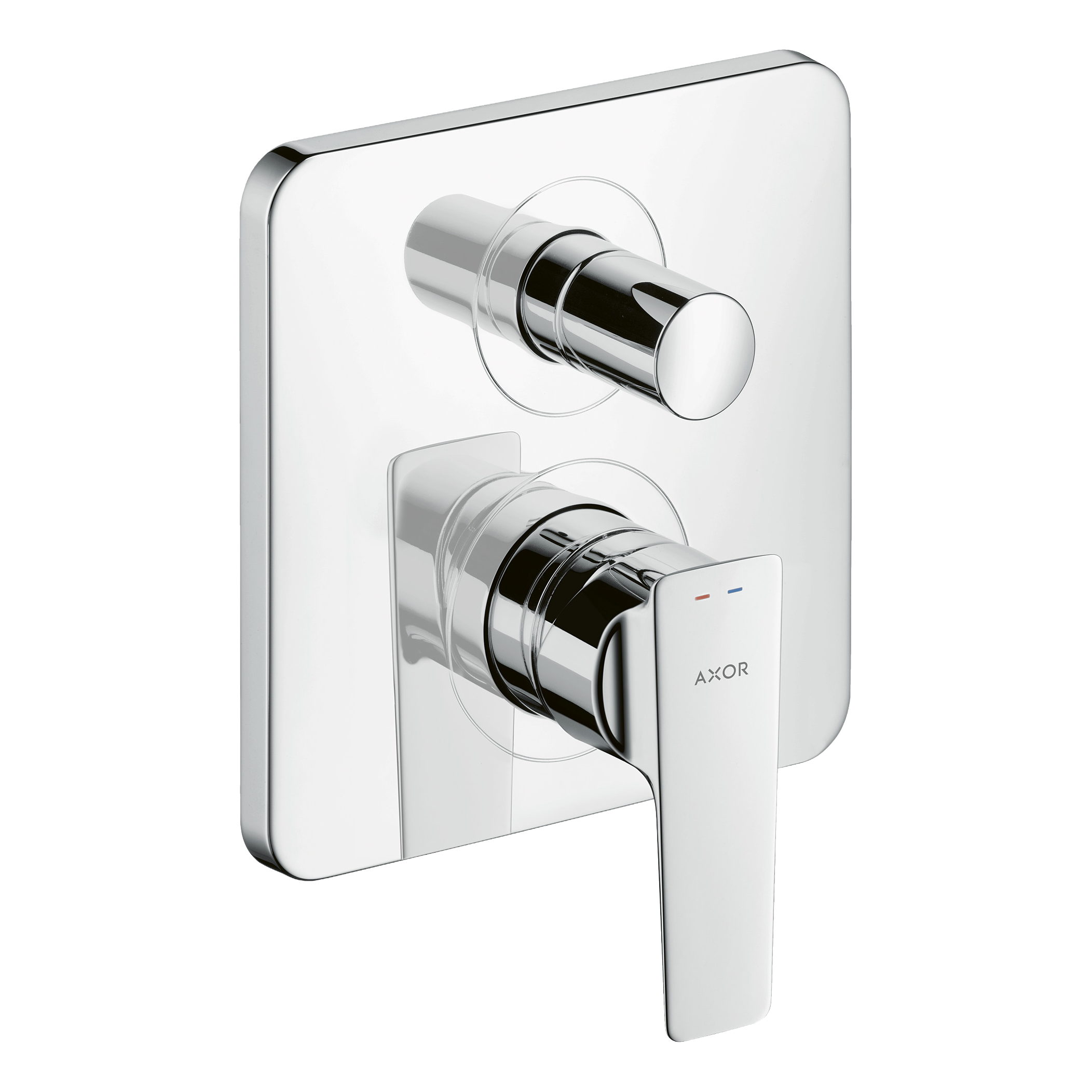 AXOR Citterio E Single Lever Handle Concealed Bath & Shower Mixer from Brandt in Brushed Bronze finish