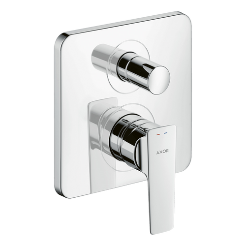 AXOR Citterio E Single Lever Handle Concealed Bath & Shower Mixer from Brandt in Brushed Bronze finish