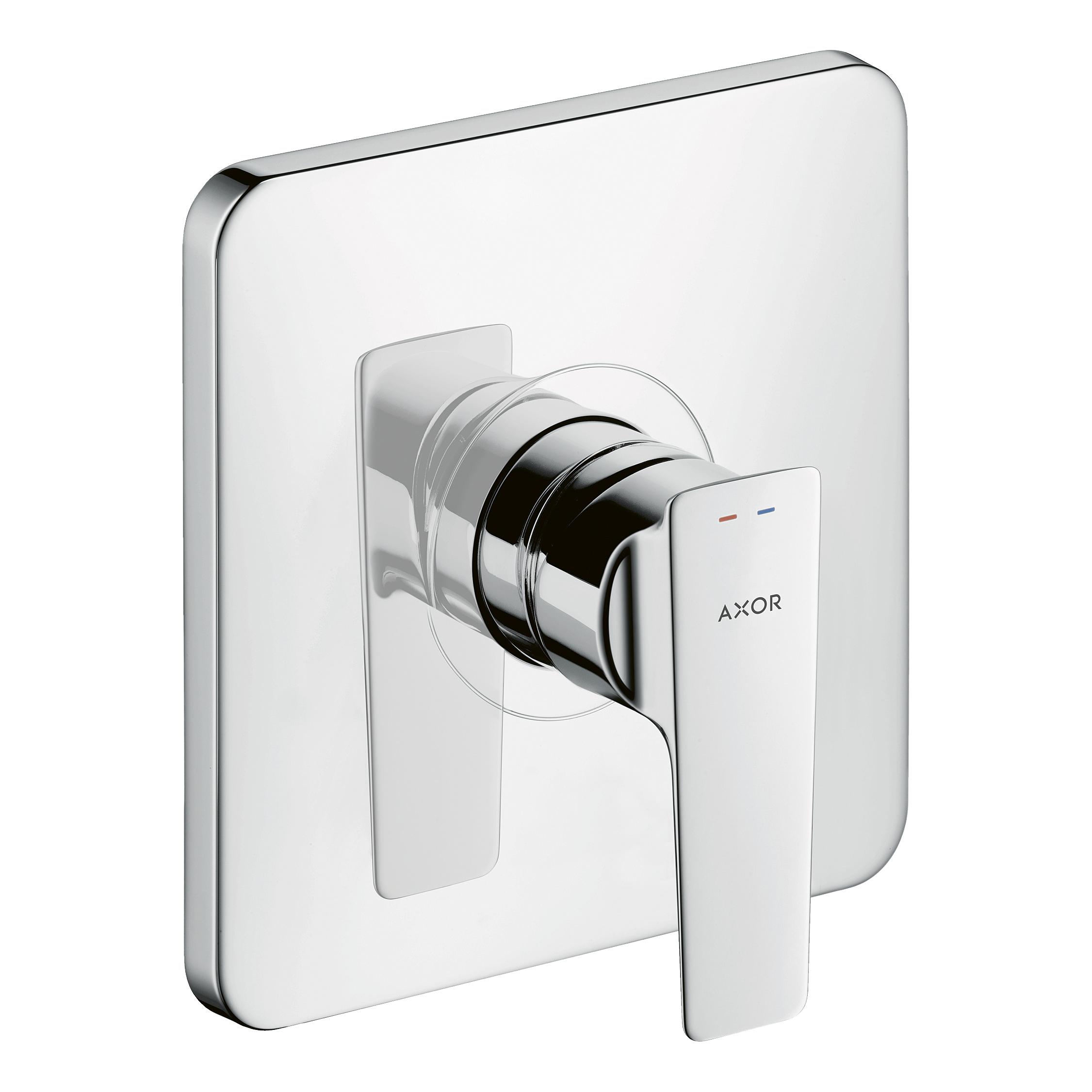 AXOR Citterio E Single Lever Handle Concealed Shower Mixer from Brandt in Stainless Steel Optic finish