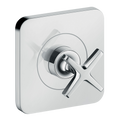 AXOR Citterio E Concealed Shut-Off Valve 120/120 from Brandt in Chrome finish