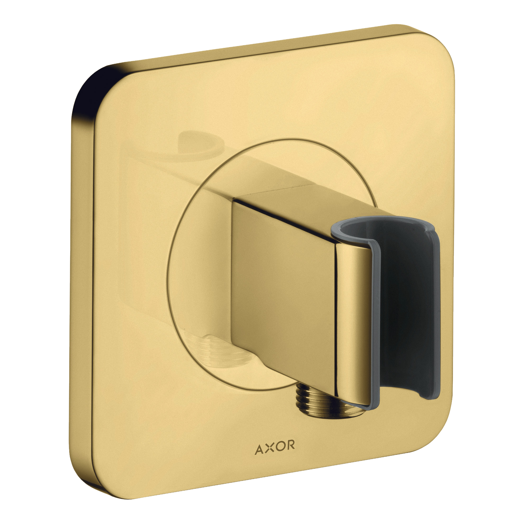 AXOR Citterio E Porter Unit 120/120 Softsquare from Brandt in Polished Gold Optic finish