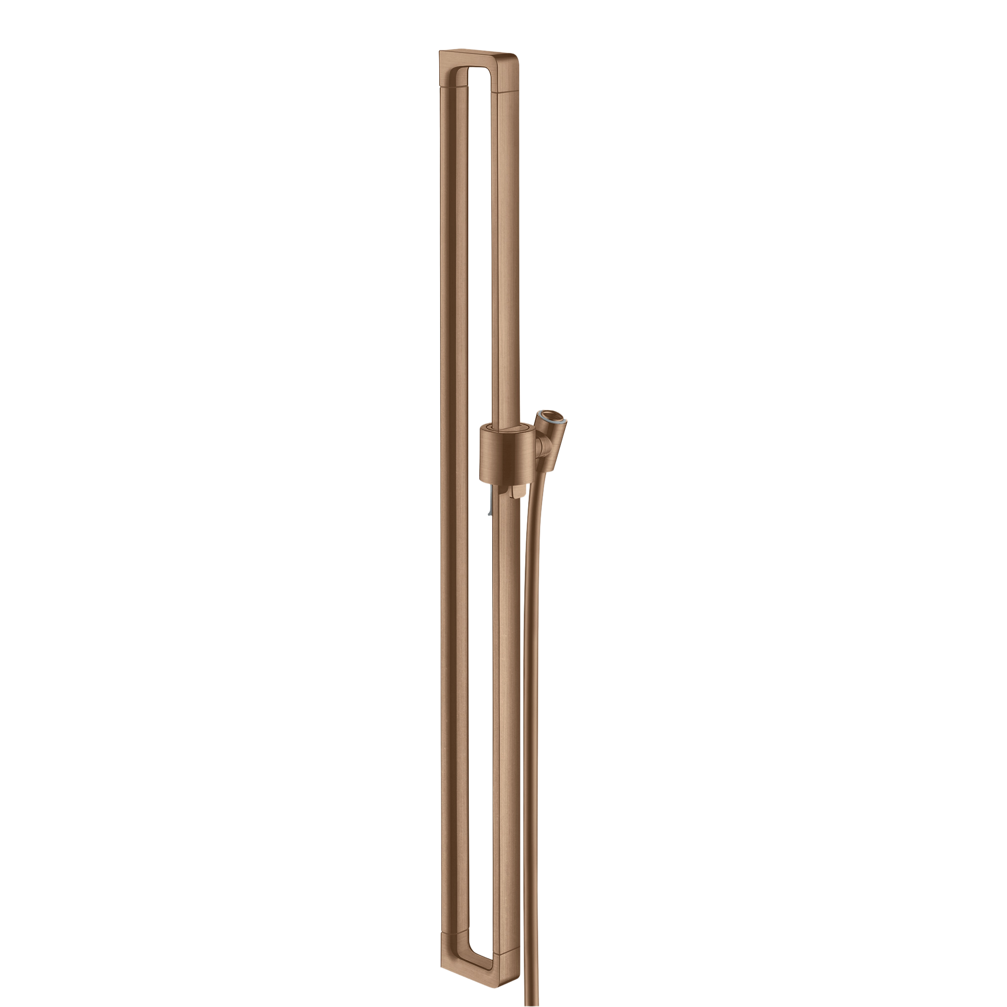 AXOR Citterio E Shower Bar 90 cm with 1,6 m Shower Hose from Brandt in Brushed Red Gold finish