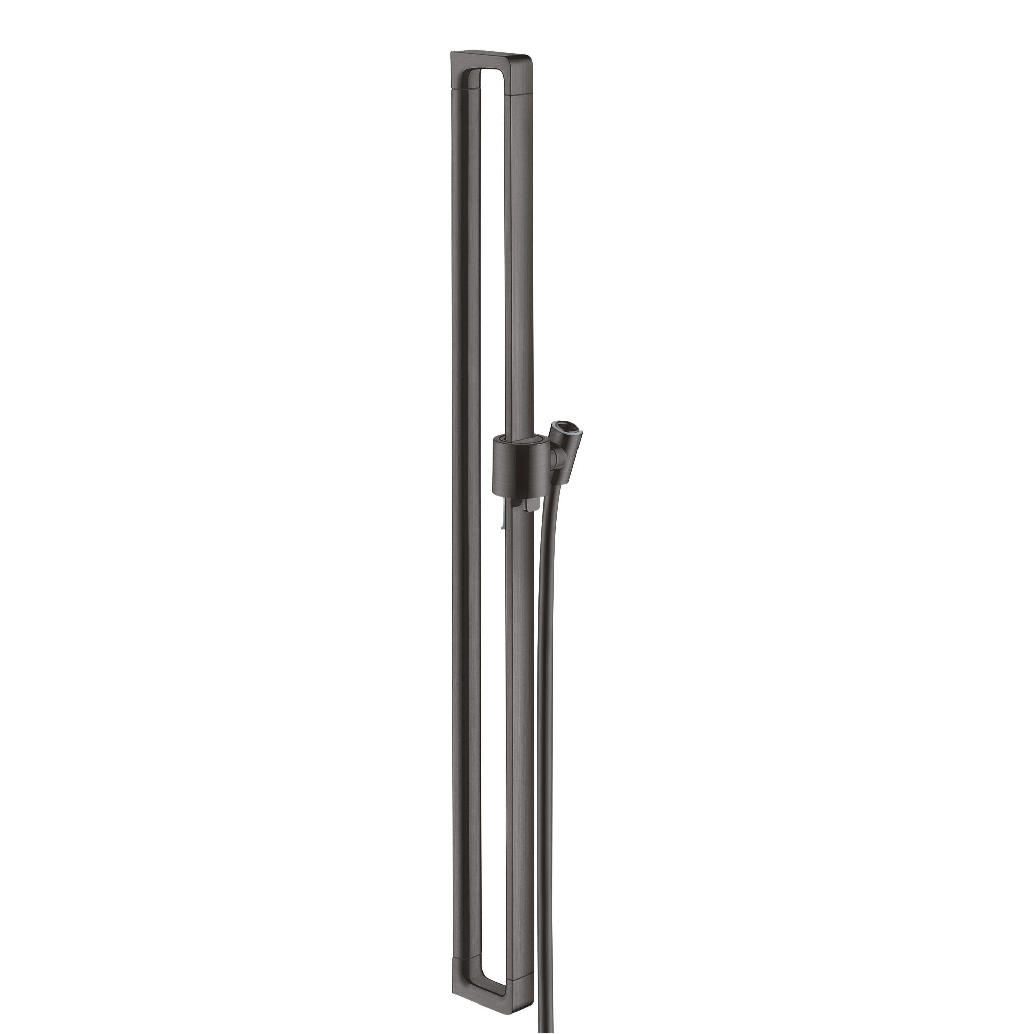 AXOR Citterio E Shower Bar 90 cm with 1,6 m Shower Hose from Brandt in Brushed Black Chrome finish