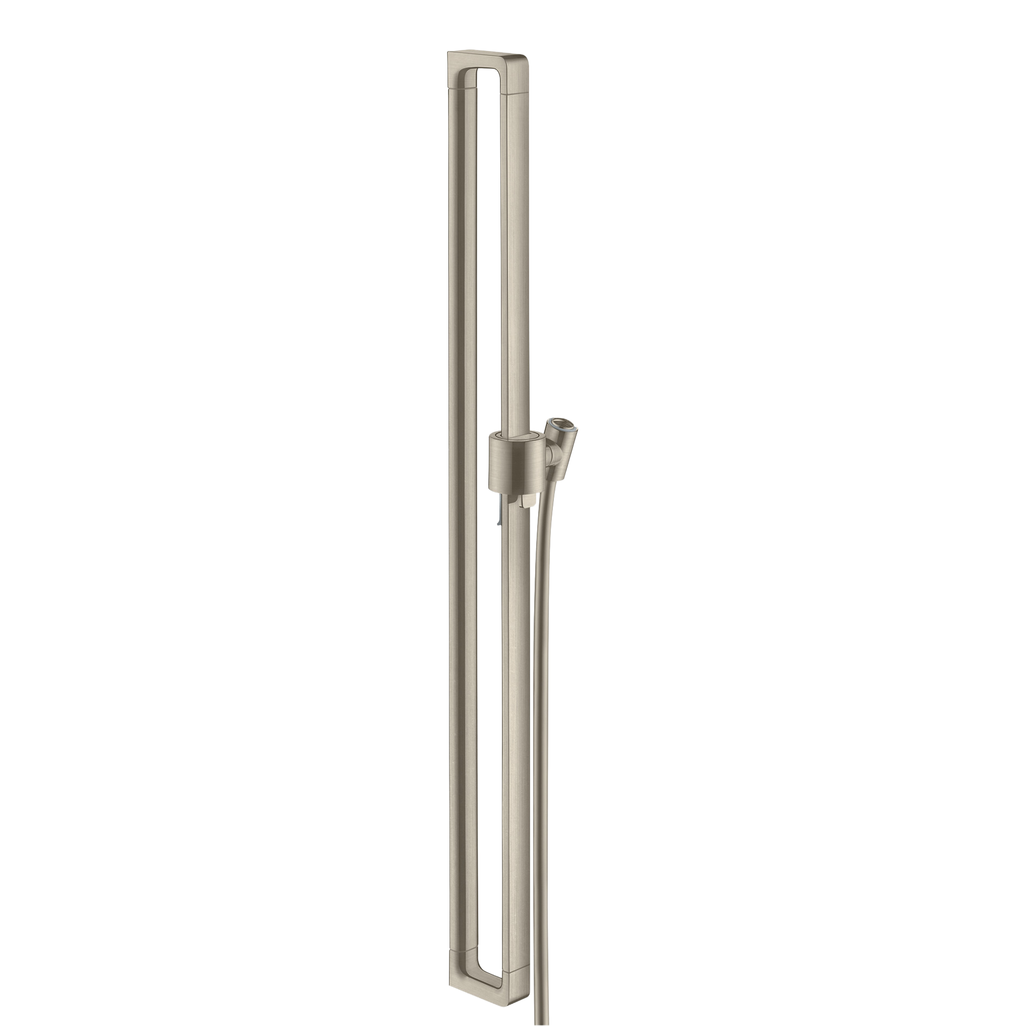 AXOR Citterio E Shower Bar 90 cm with 1,6 m Shower Hose from Brandt in Brushed Nickel finish