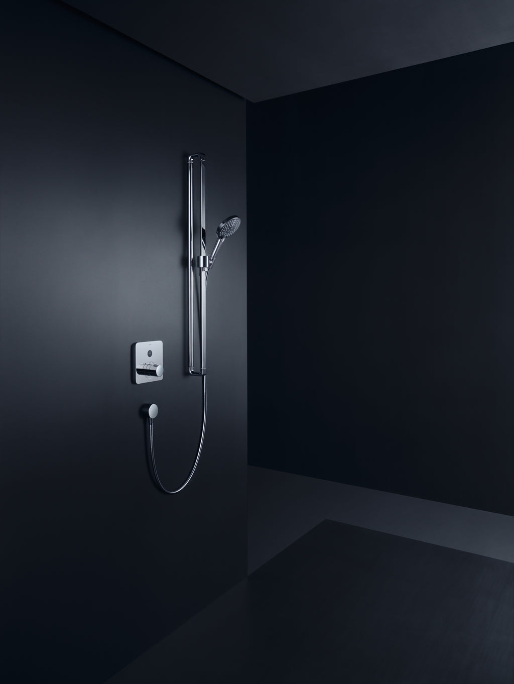AXOR Citterio E Shower Set 90 cm with Hand Shower 120 3jet from Brandt in Chrome finish