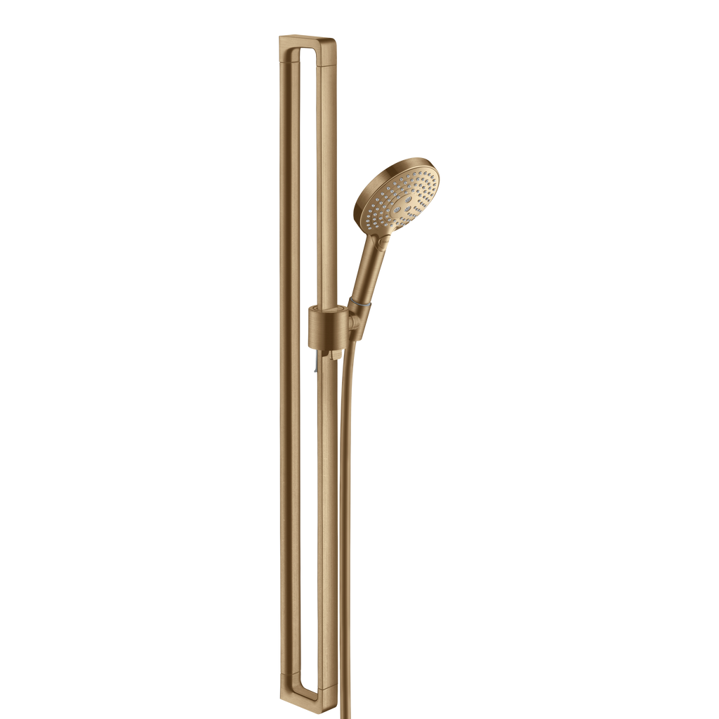 AXOR Citterio E Shower Set 90 cm with Hand Shower 120 3jet from Brandt in Brushed Bronze finish