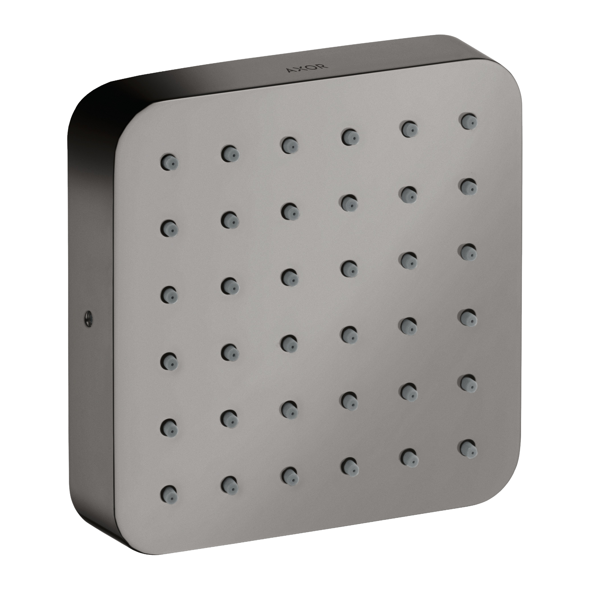 AXOR Citterio E Concealed Side Shower Module 120/120 Softsquare from Brandt in Polished Black Chrome finish