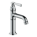 AXOR Montreux Single Lever Handle Basin Mixer Faucet 100 with Open Waste Set from Brandt in Chrome finish