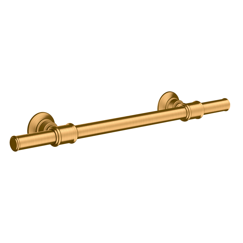 AXOR Montreux Bathroom Grab Bar from Brandt in Brushed Gold Optic finish