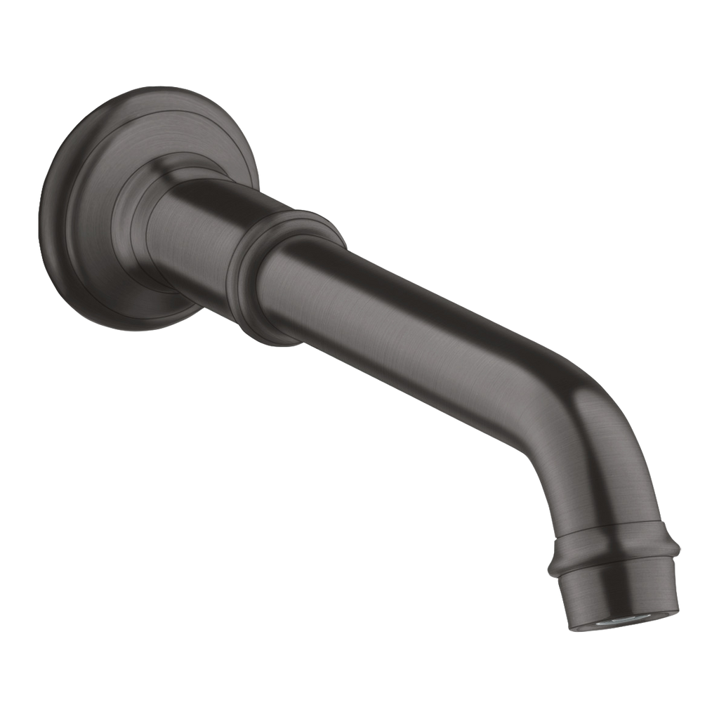 AXOR Montreux Bathtub Spout from Brandt in Brushed Black Chrome finish