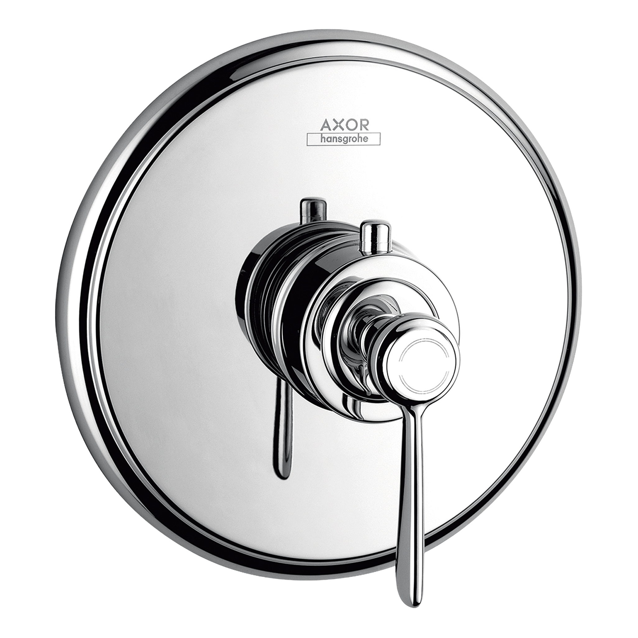 AXOR Montreux Concealed Shower Thermostat with Lever Handle from Brandt in Chrome finish