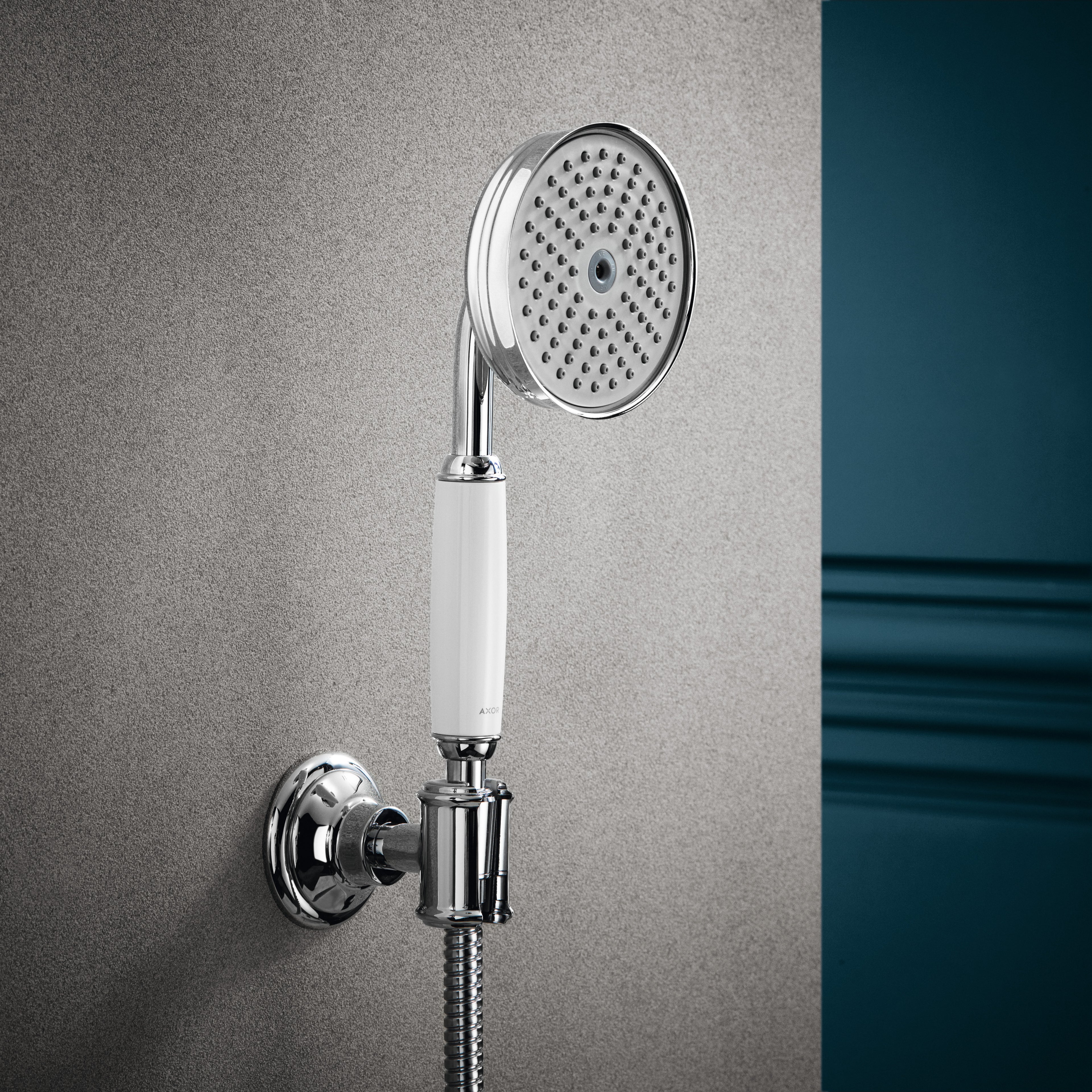AXOR Montreux Hand Shower 100 1jet from Brandt in Chrome finish