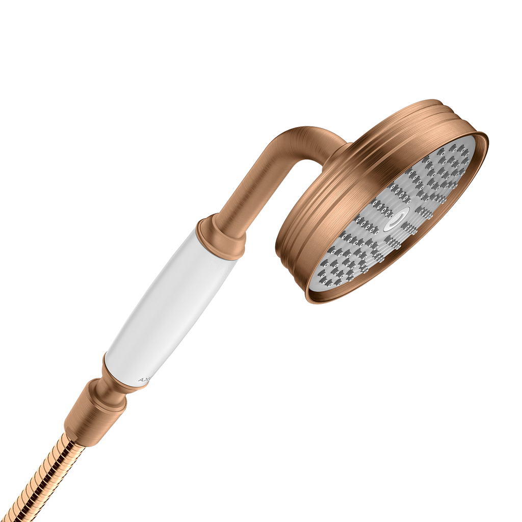 AXOR Montreux Hand Shower 100 1jet from Brandt in Brushed Bronze finish