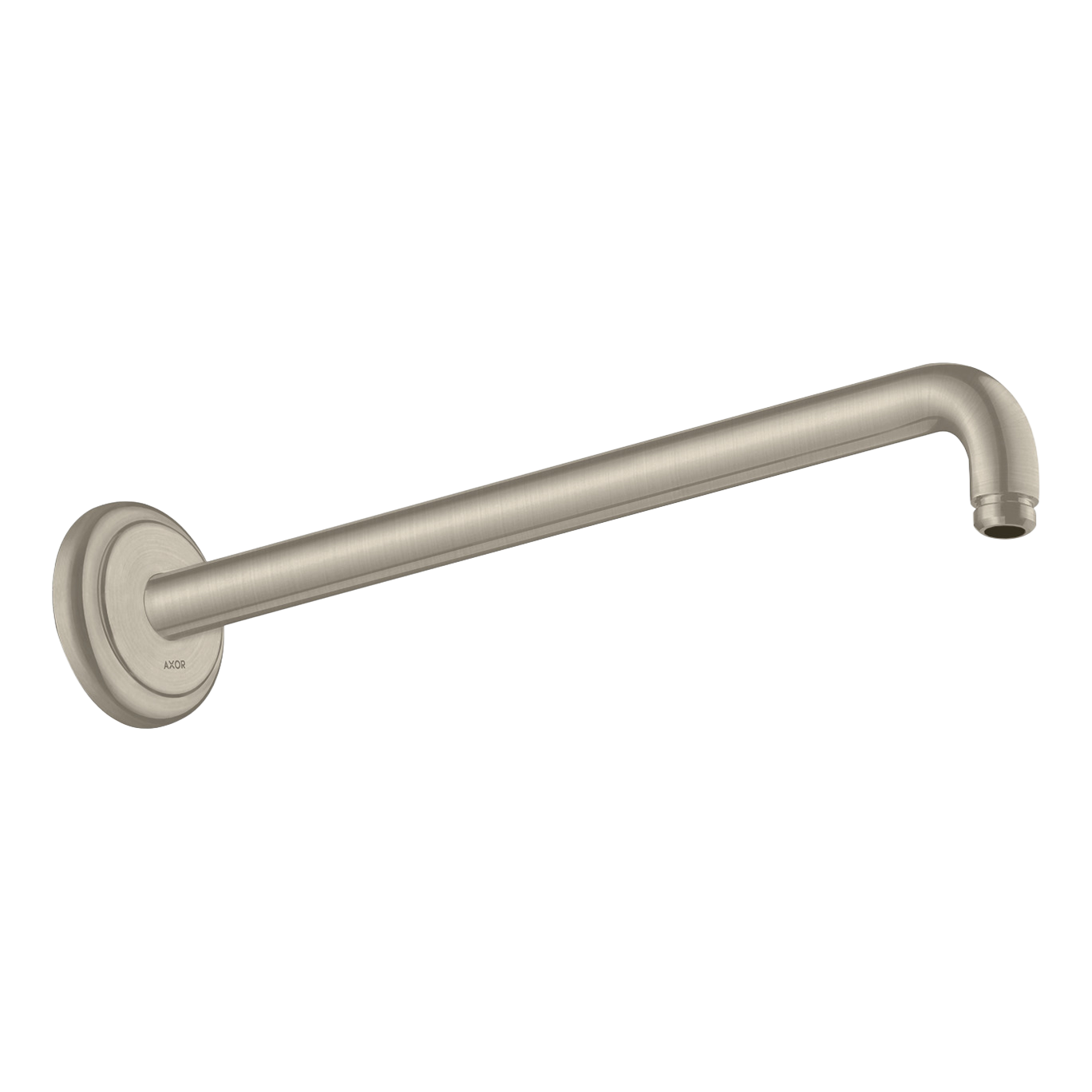 AXOR Montreux Shower Arm 1/2" 389 mm from Brandt in Brushed Nickel finish