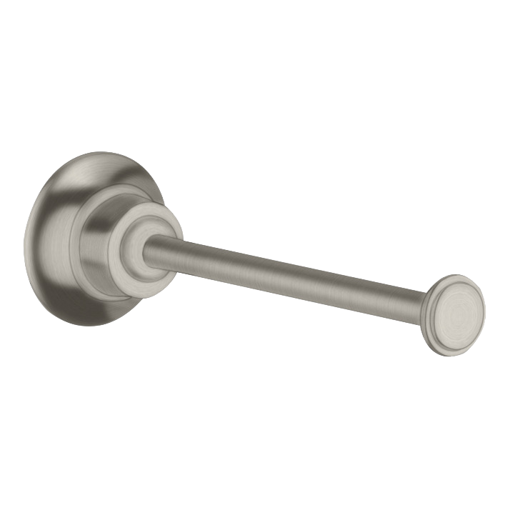 AXOR Montreux Spare Toilet Roll Holder from Brandt in Stainless Steel Optic finish