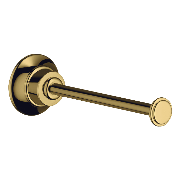 AXOR Montreux Spare Toilet Roll Holder from Brandt in Polished Gold Optic finish