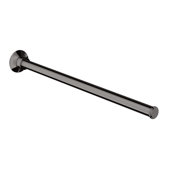AXOR Montreux Towel Holder from Brandt in Polished Black Chrome finish