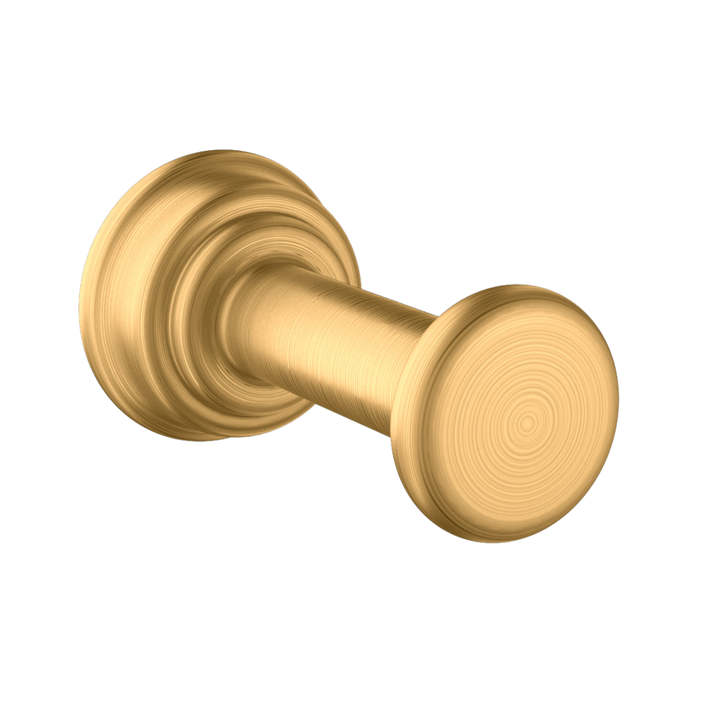 AXOR Montreux Towel Hook from Brandt in Brushed Gold Optic finish