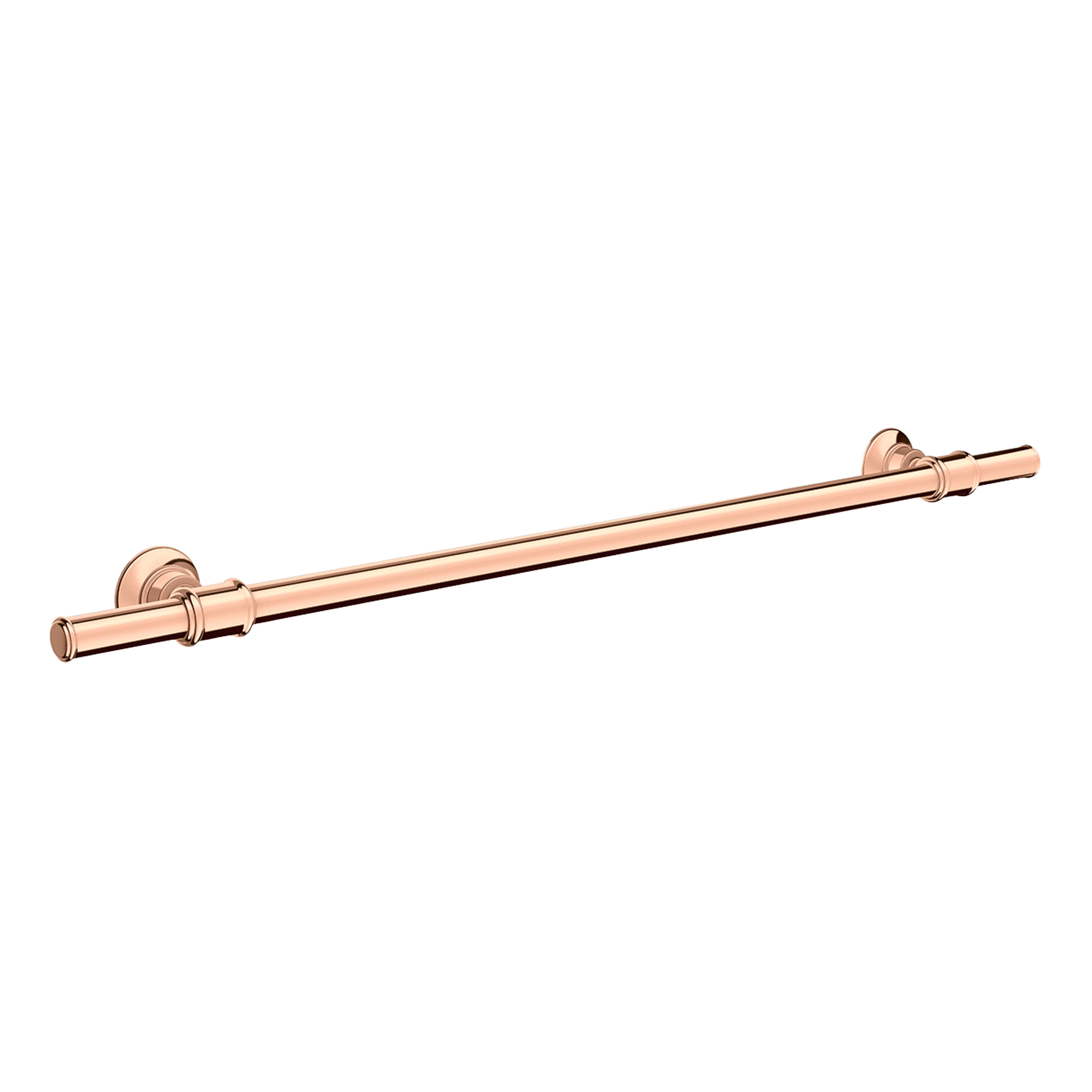 AXOR Montreux Bath Towel Rail 600/783 mm from Brandt in Polished Red Gold finish
