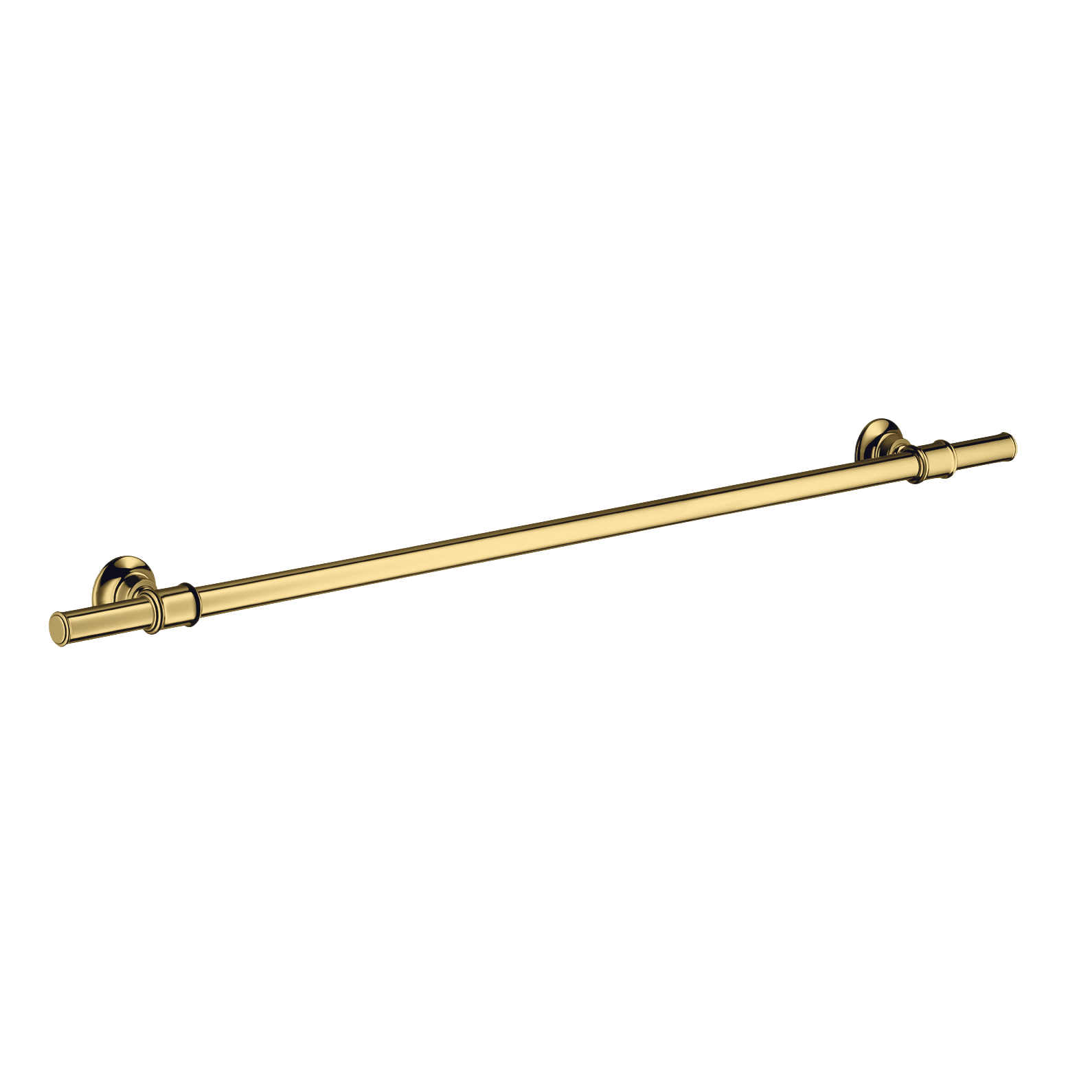 AXOR Montreux Bath Towel Rail 800/983 mm from Brandt in Polished Gold Optic finish