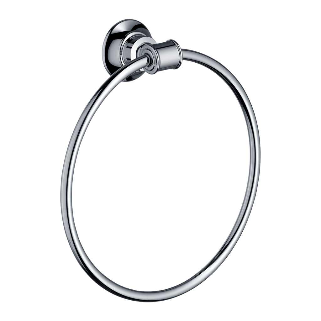 AXOR Montreux Towel Ring from Brandt in Chrome finish