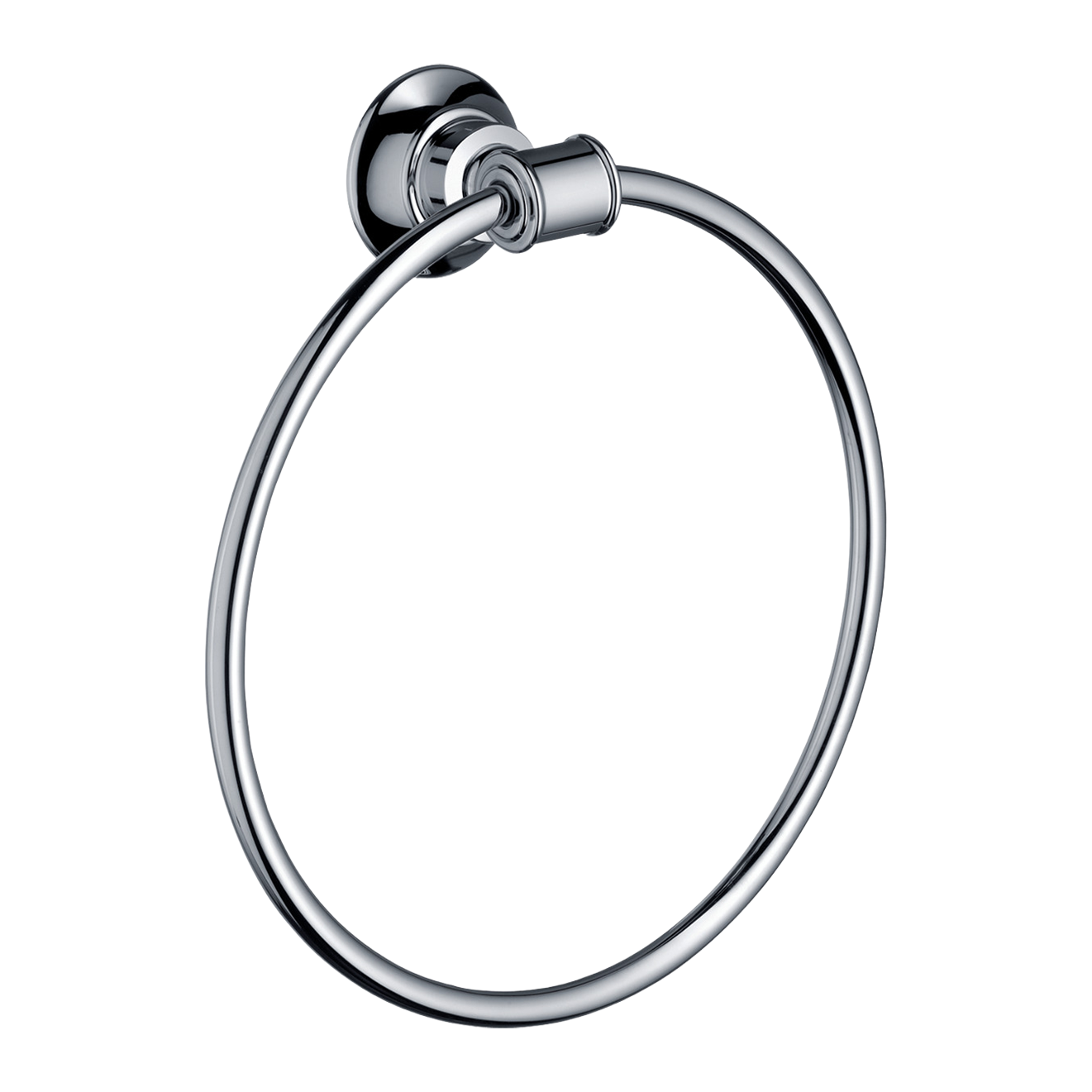AXOR Montreux Towel Ring from Brandt in Chrome finish