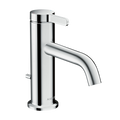 AXOR One Single Lever Handle Basin Mixer Faucet 70 with Pop-Up Waste Set from Brandt in Chrome finish