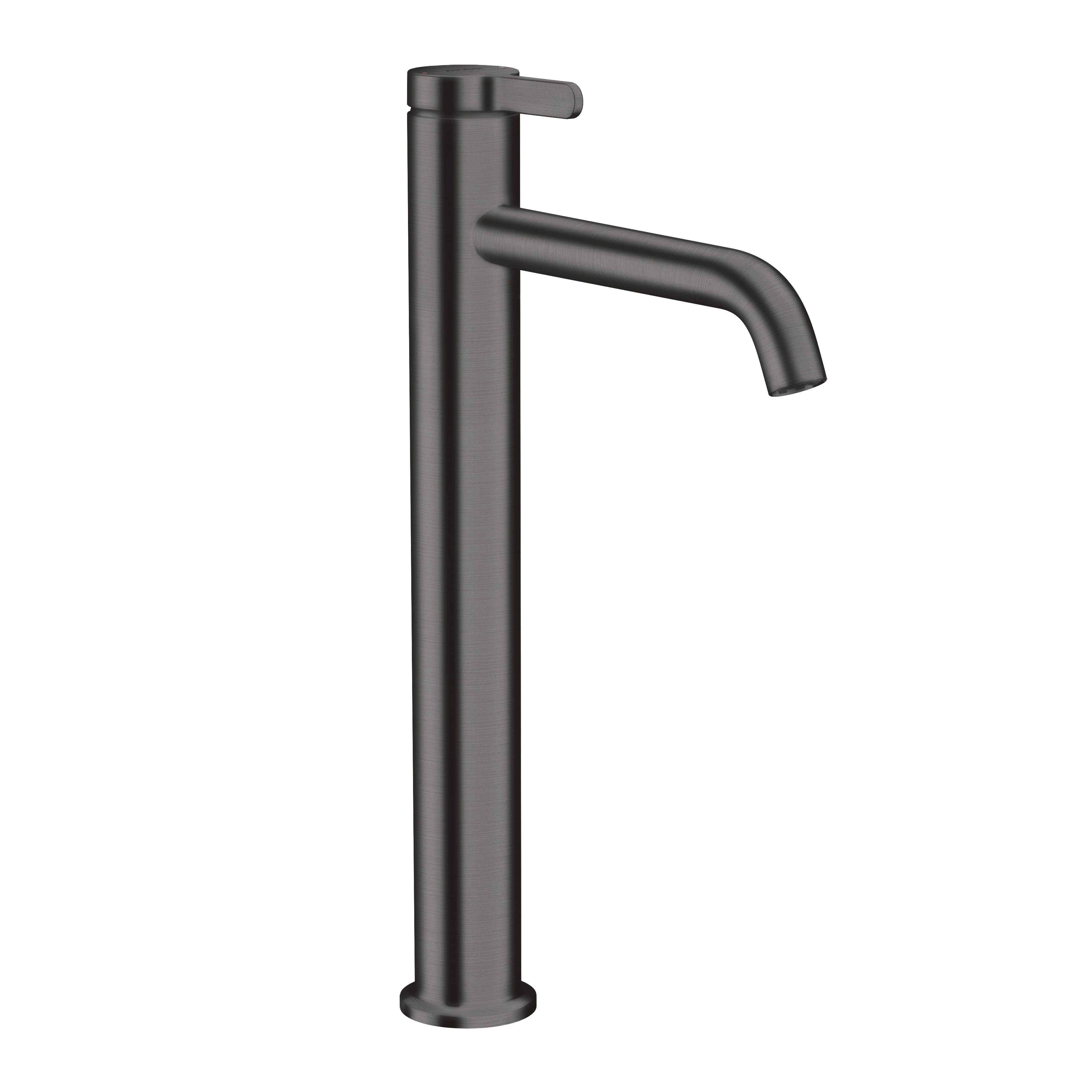 AXOR One Single Lever Handle Basin Mixer Faucet 260 with Open Waste Set from Brandt in Brushed Black Chrome finish