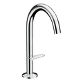 AXOR One Basin Mixer Faucet Select 170 with Push-Open Waste Set from Brandt in Chrome finish