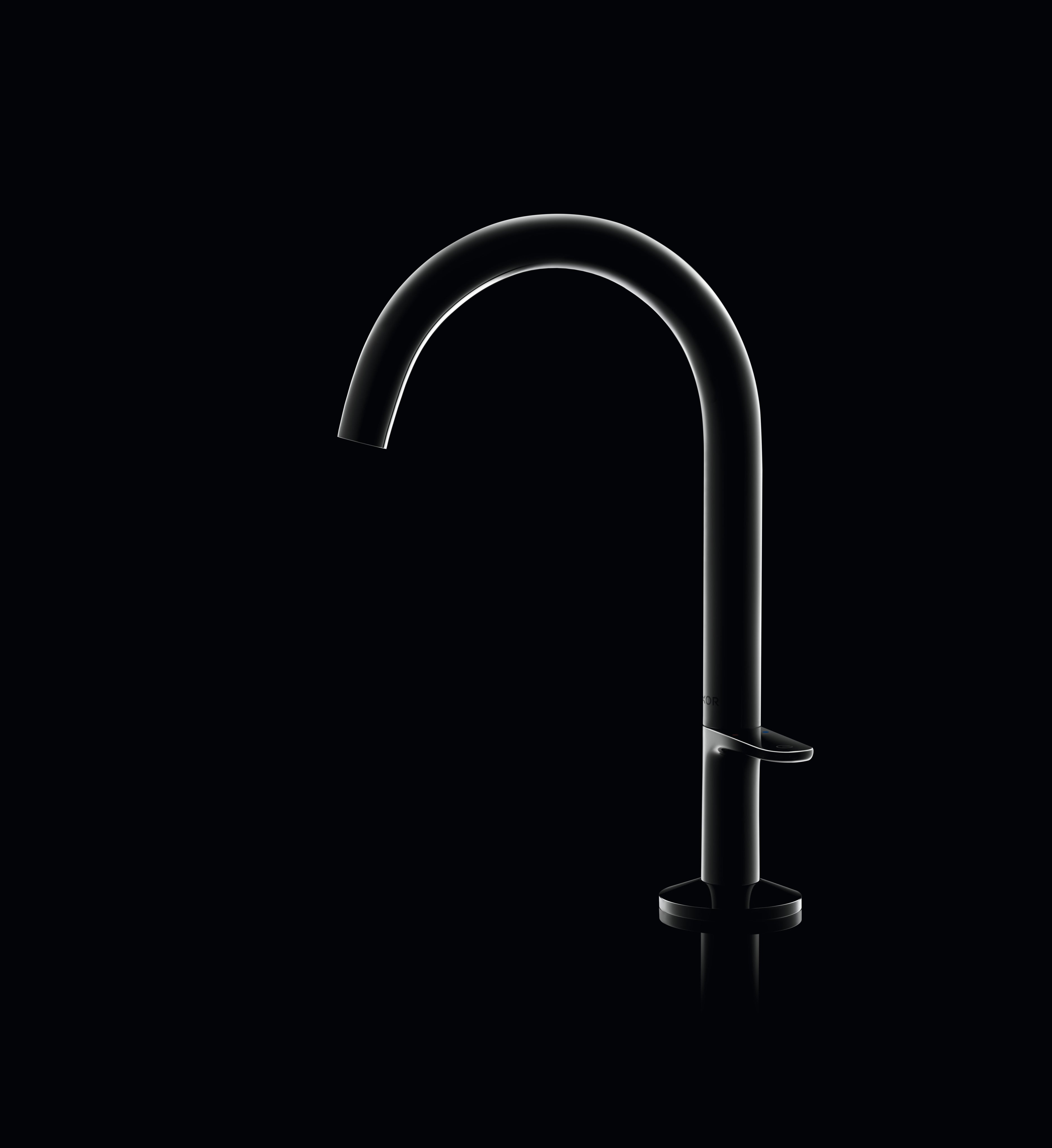 AXOR One Basin Mixer Faucet Select 170 with Push-Open Waste Set from Brandt in Chrome finish