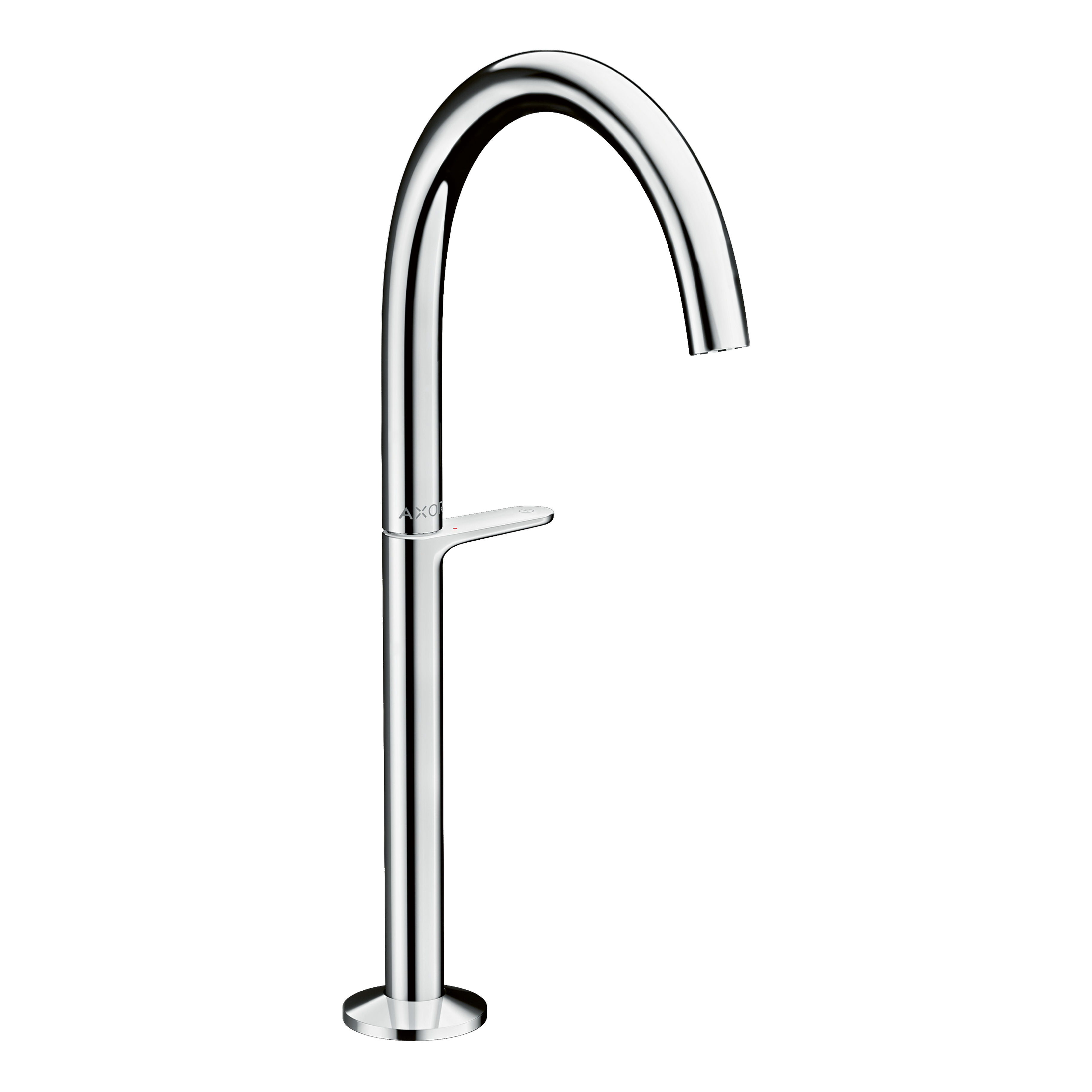 AXOR One Basin Mixer Faucet Select 260 with Push-Open Waste Set from Brandt in Chrome finish