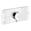 AXOR One Concealed Shower Thermostat with 3 Outlets from Brandt in Chrome finish