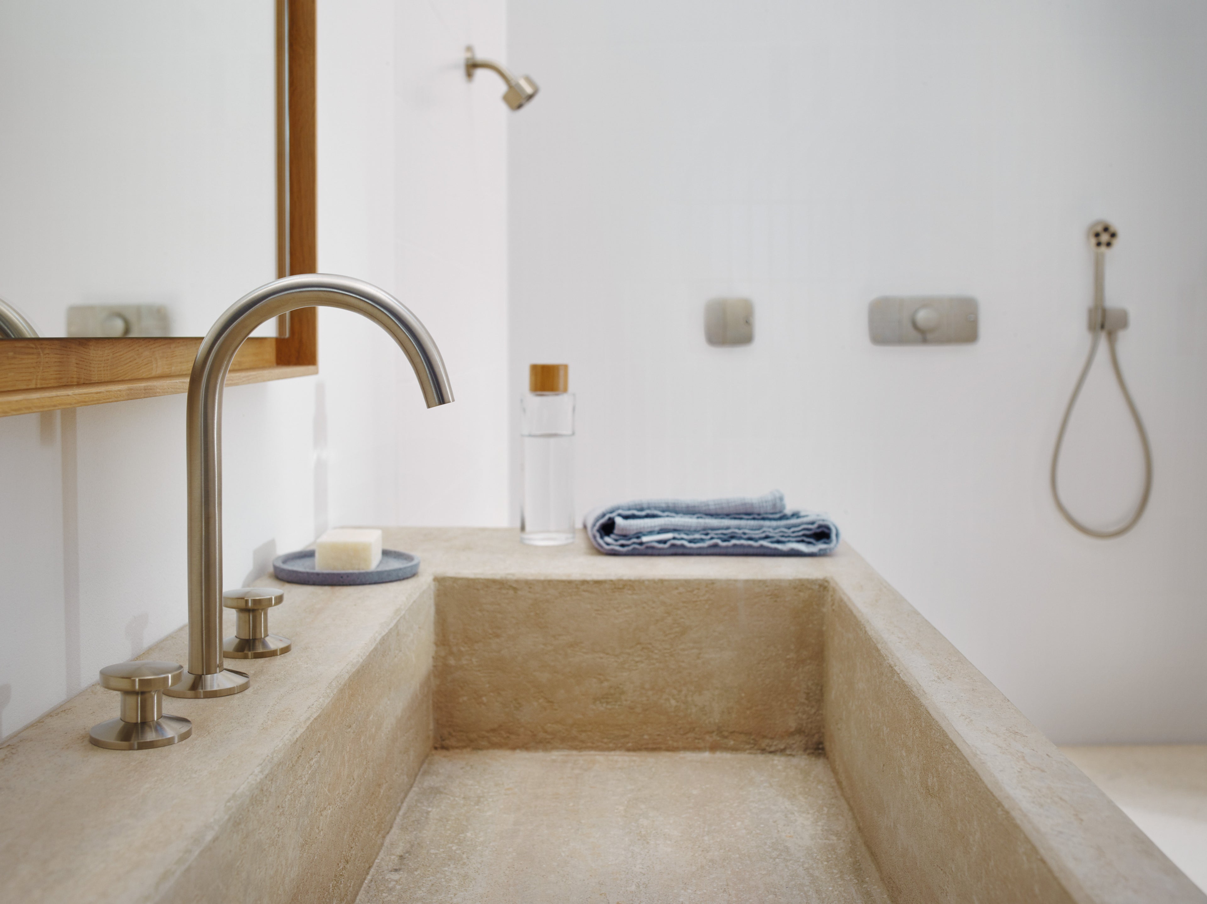 AXOR One Concealed Shower Valve from Brandt in Brushed Nickel finish