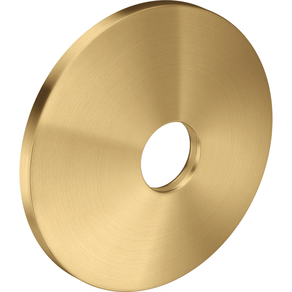 AXOR One Escutcheon 90 mm from Brandt in Brushed Gold Optic finish