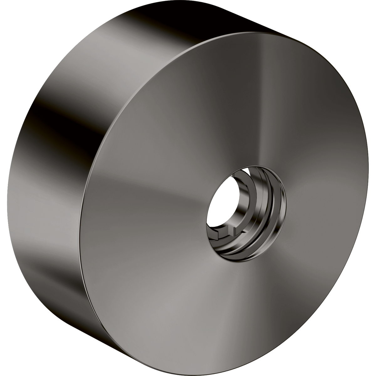 AXOR One Extension Element from Brandt in Polished Black Chrome finish