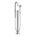 AXOR One Single Lever Handle Floorstanding Bath & Shower Mixer Faucet from Brandt in Chrome finish