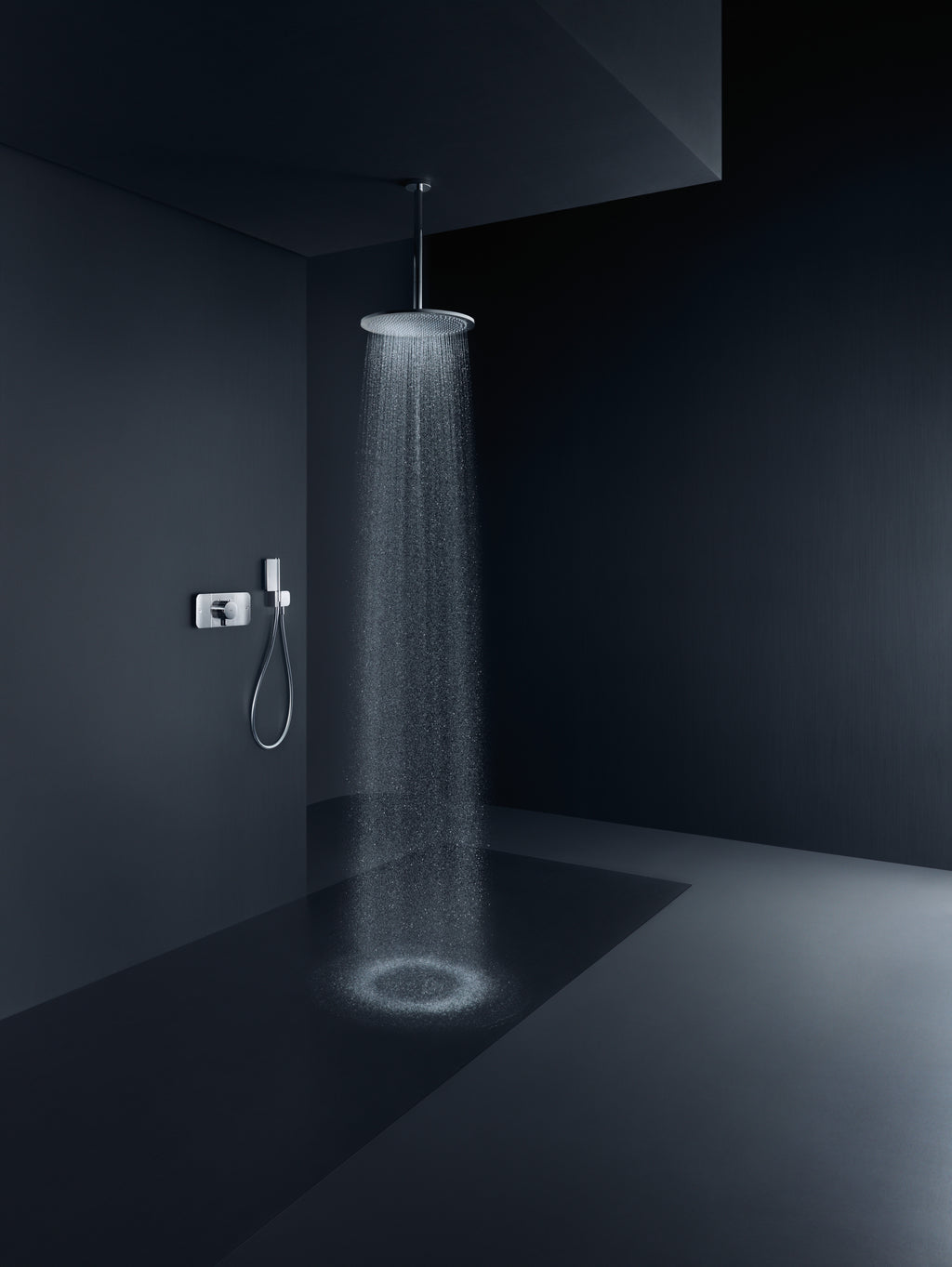 AXOR One Hand Shower 2jet from Brandt in Chrome finish