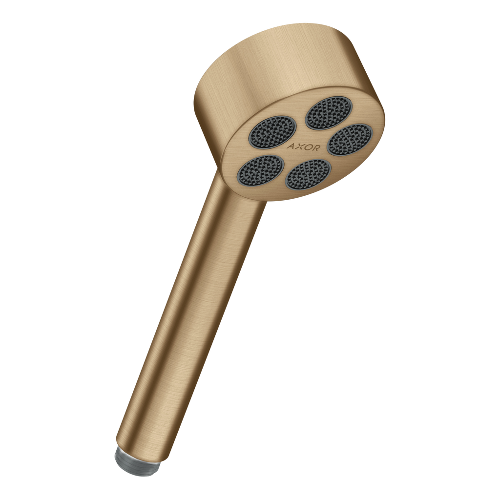 AXOR One Hand Shower 75 1jet EcoSmart from Brandt in Brushed Bronze finish