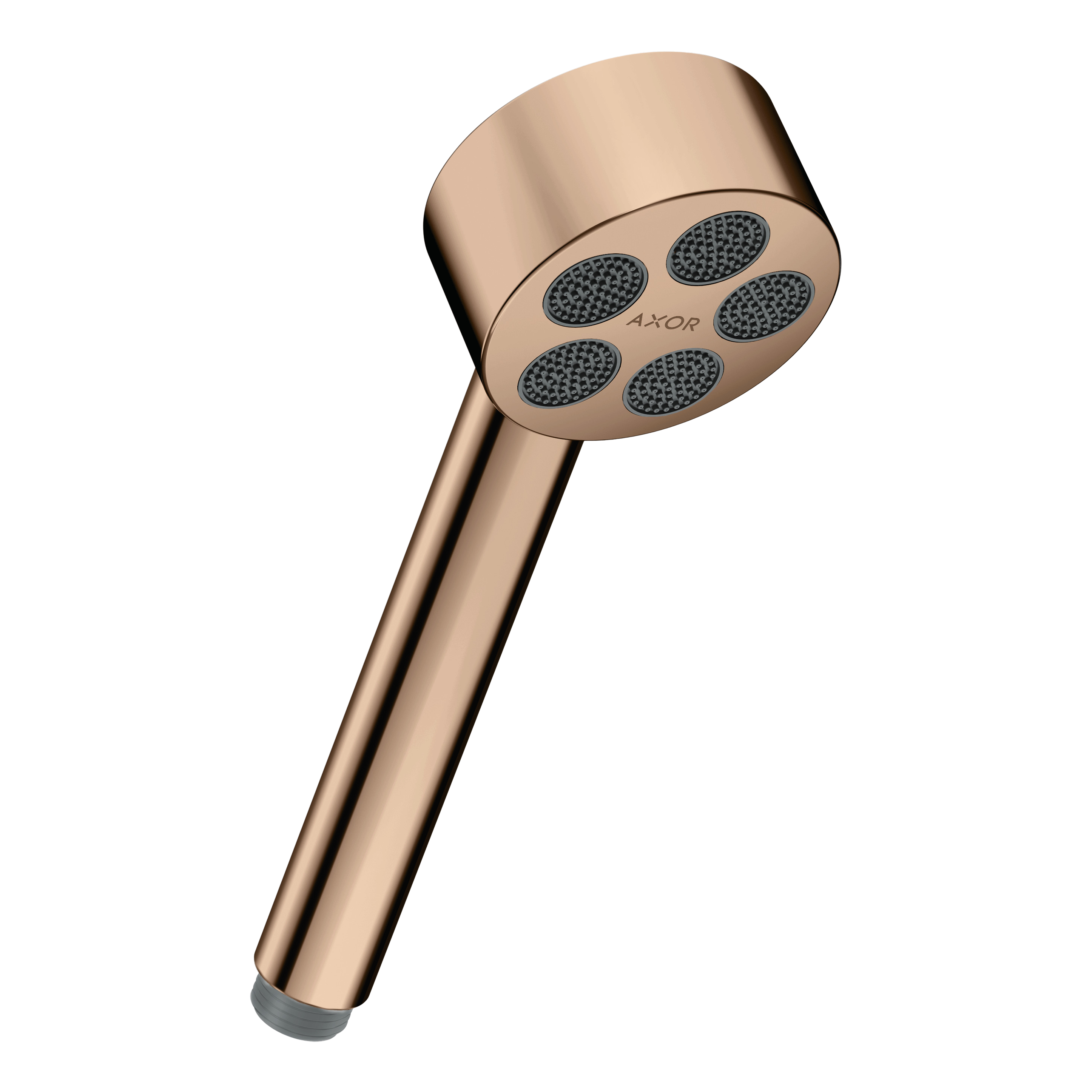 AXOR One Hand Shower 75 1jet EcoSmart from Brandt in Polished Red Gold finish