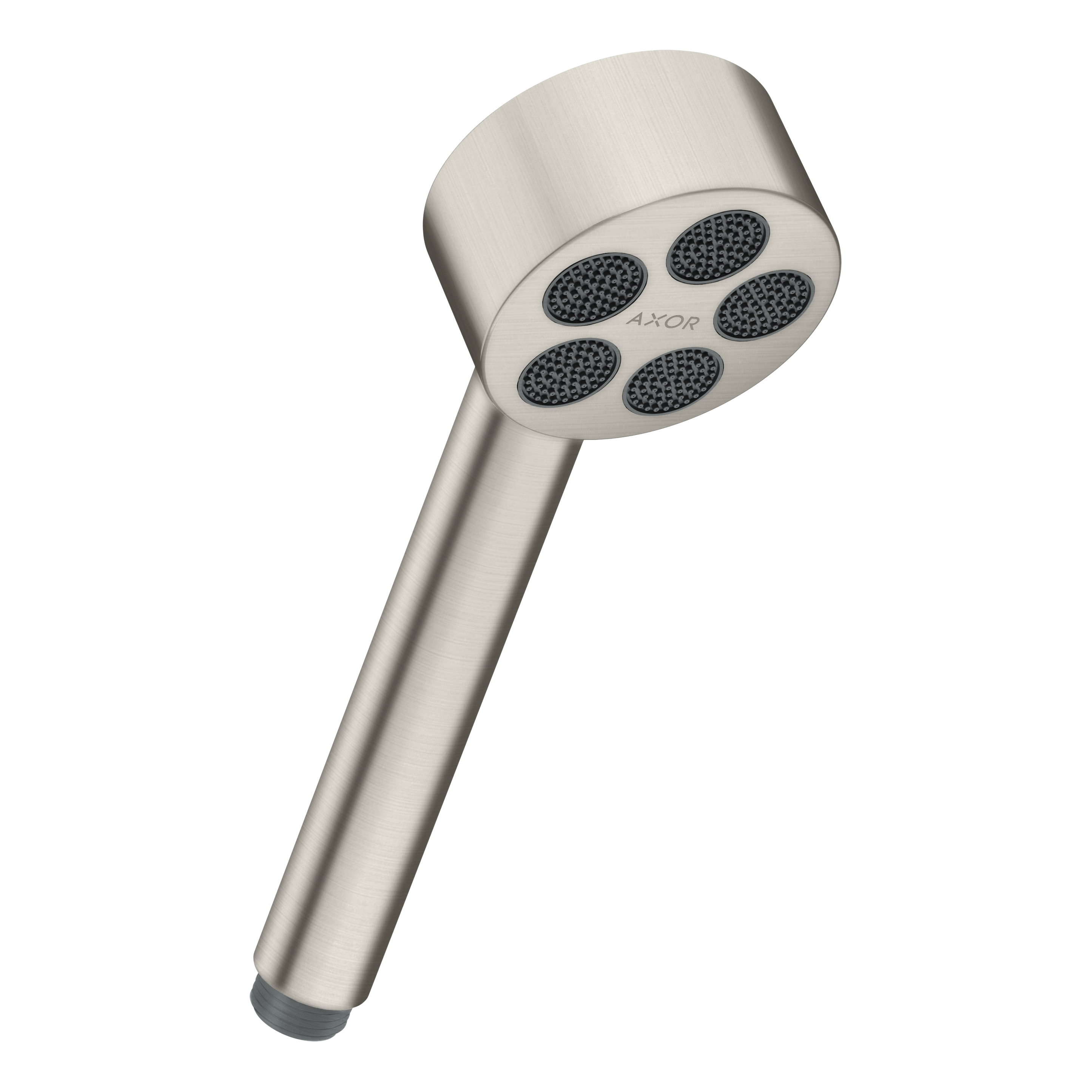 AXOR One Hand Shower 75 1jet EcoSmart from Brandt in Stainless Steel Optic finish