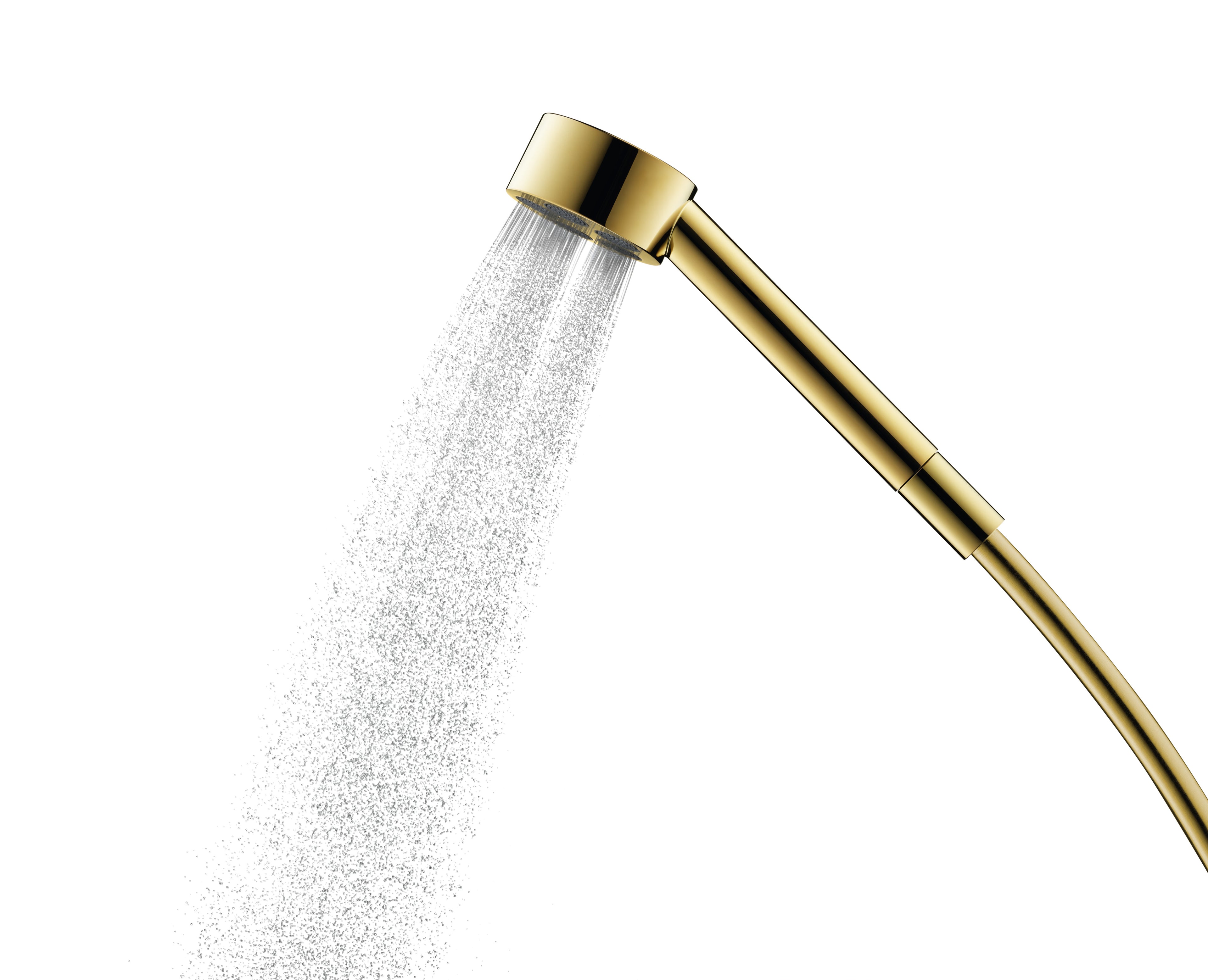 AXOR One Hand Shower 75 1jet EcoSmart from Brandt in Polished Gold Optic finish
