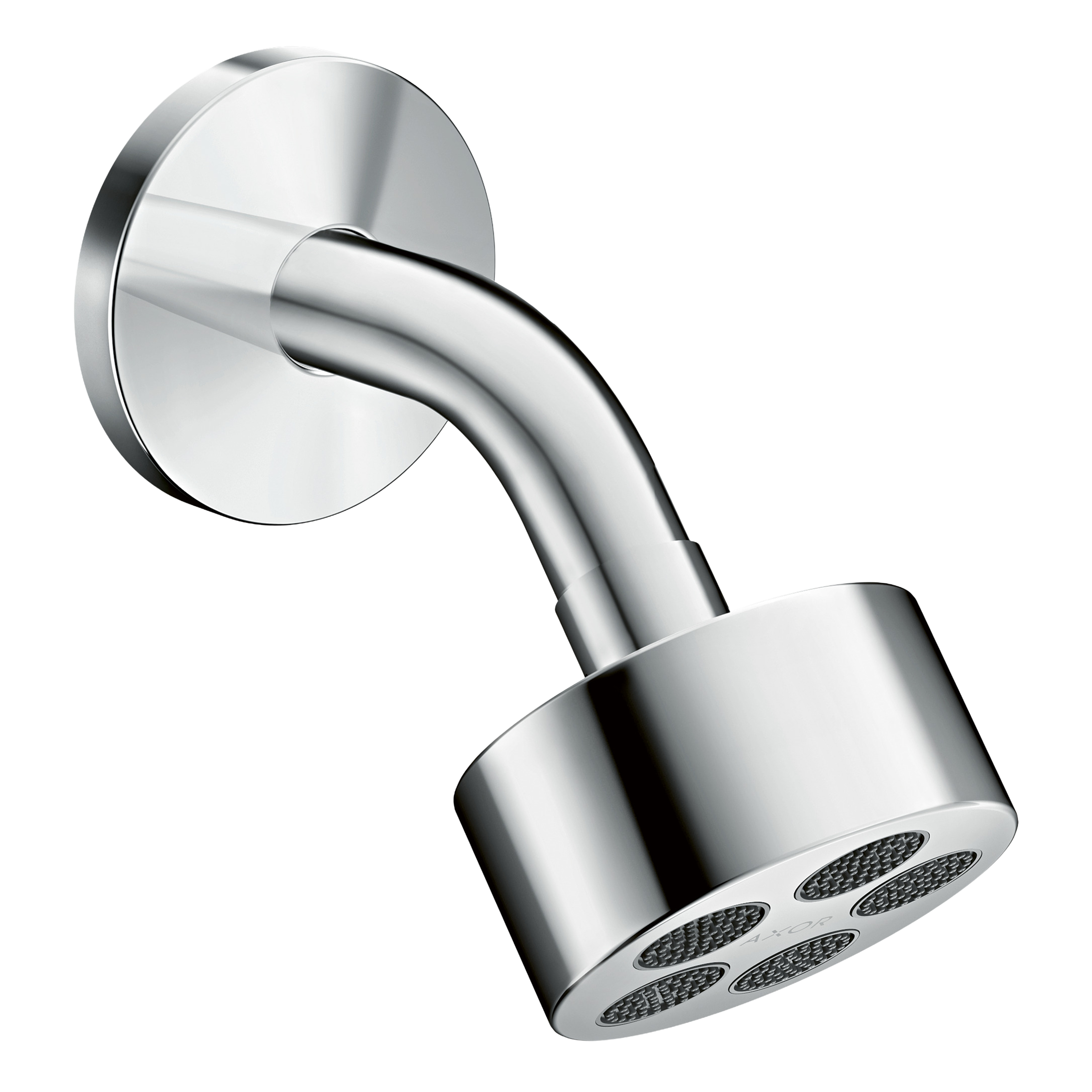 AXOR One Overhead Shower 75 1jet EcoSmart with Shower Arm from Brandt in Chrome finish