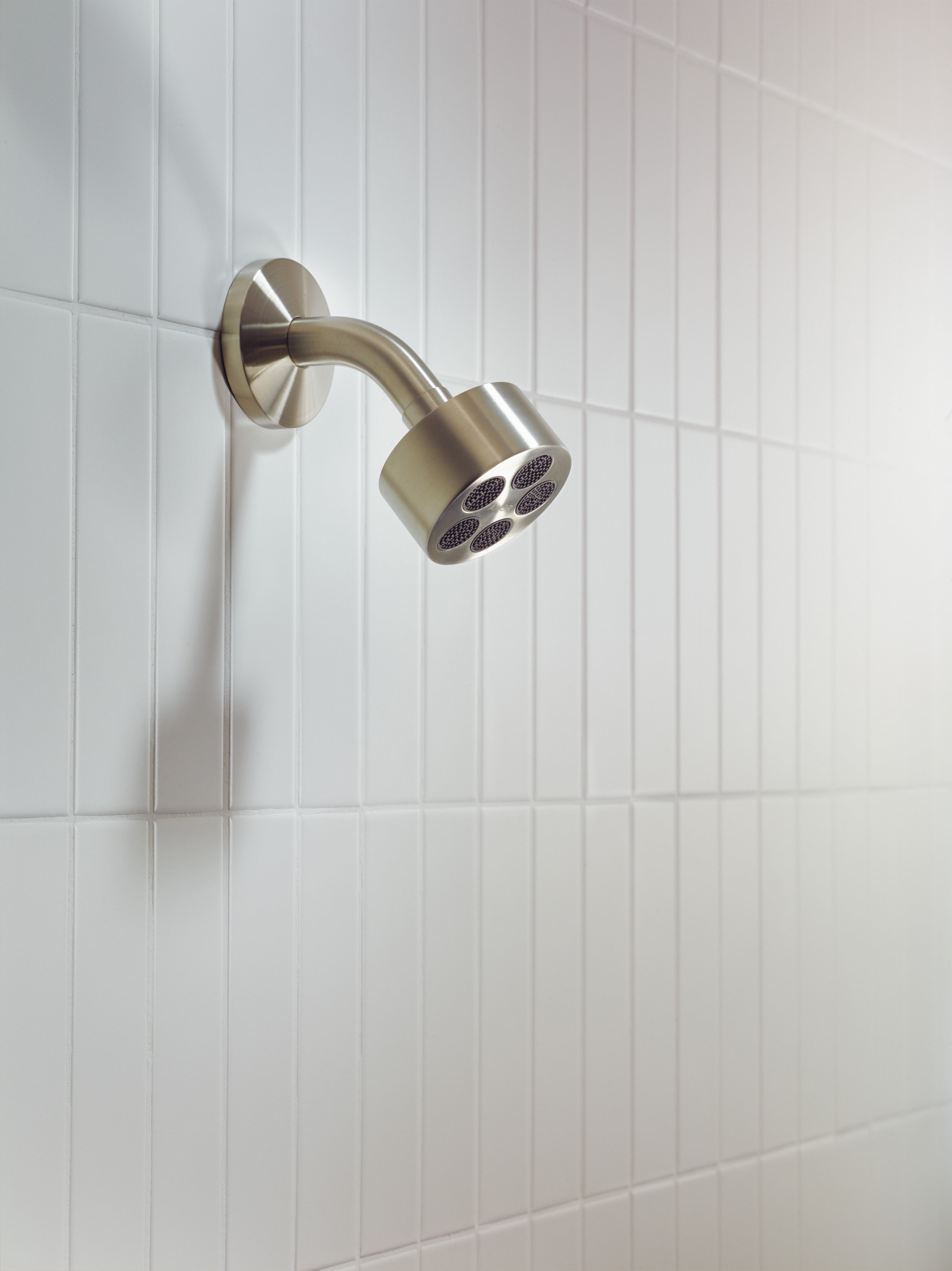 AXOR One Overhead Shower 75 1jet EcoSmart with Shower Arm from Brandt in Brushed Nickel finish