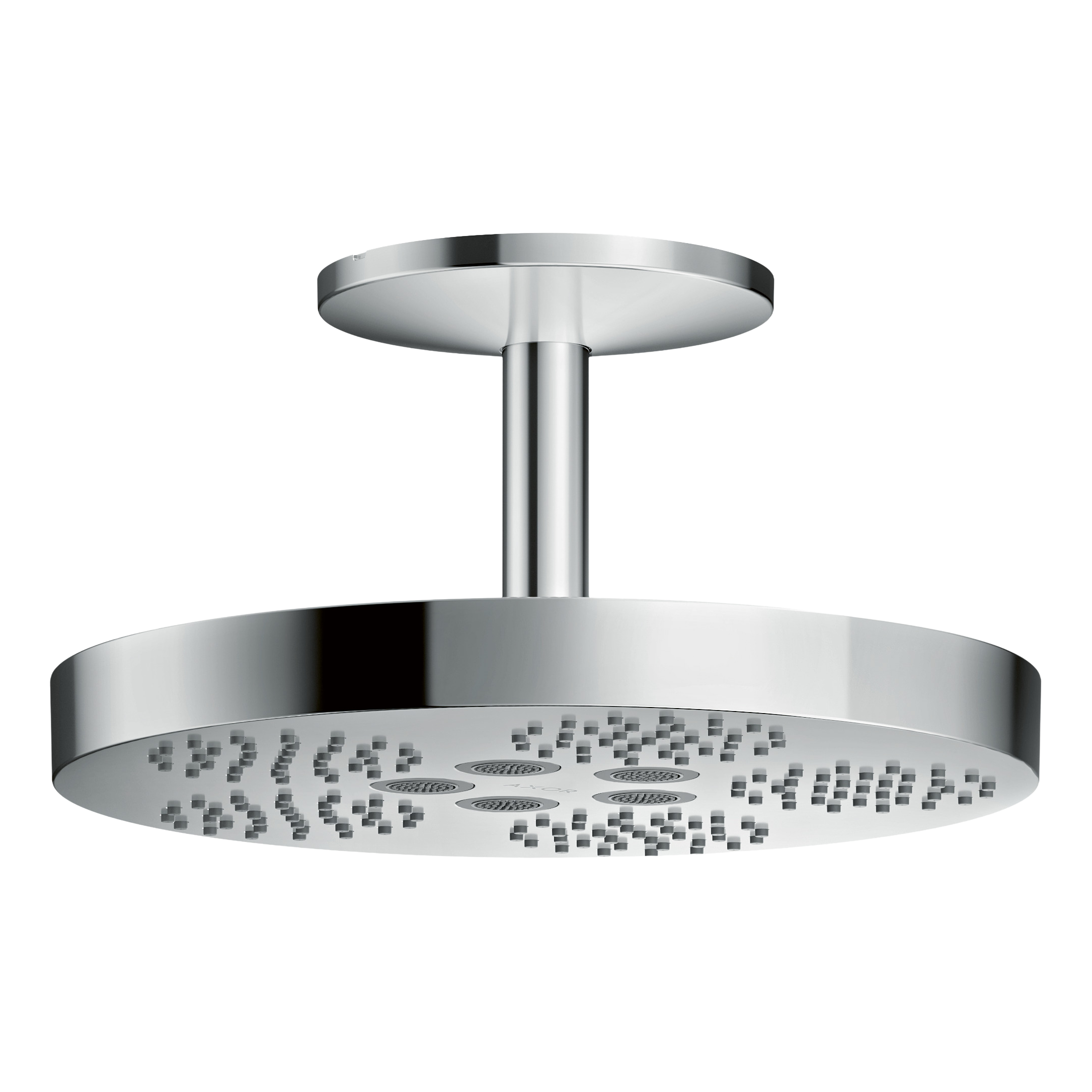 AXOR One Overhead Shower 280 1jet with Ceiling Connection from Brandt in Chrome finish